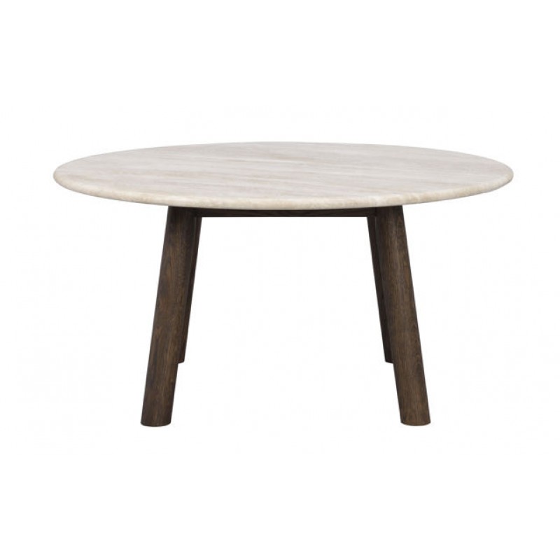 RO Taransay Coffee Table 90x90 Beige/Brown